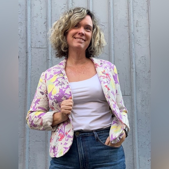 Etro Milano Floral Blazer, size 8 - Picture 1 of 15